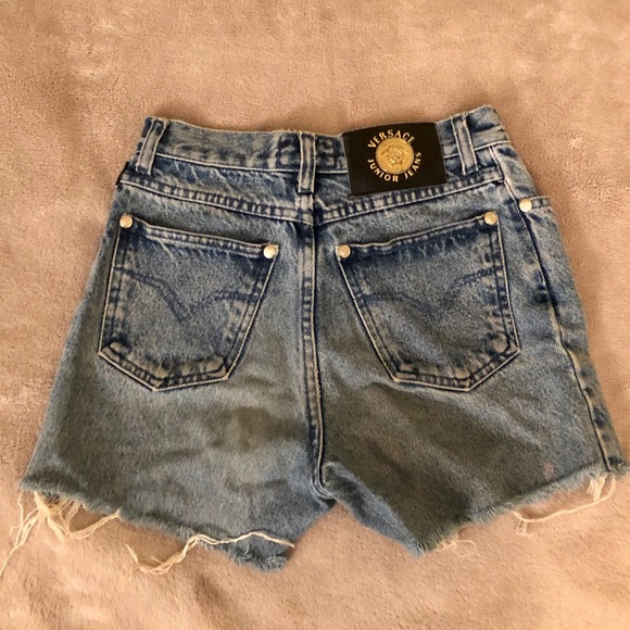 Vintage Versace High Waisted Shorts - Picture 2 of 4